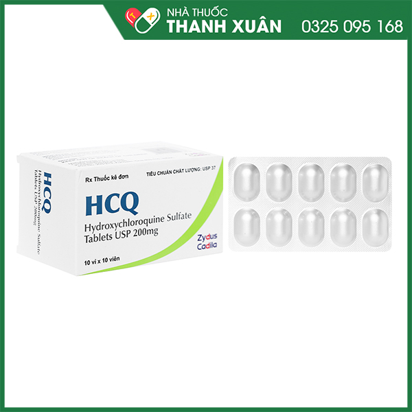 HCQ trị sốt rét cấp, lupus ban đỏ